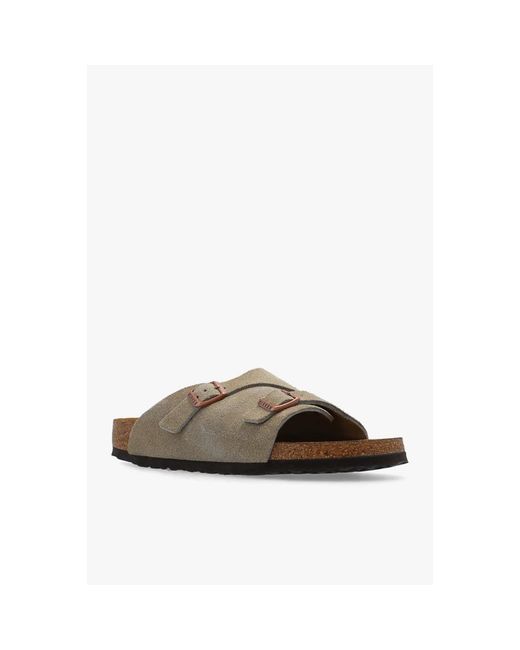Birkenstock Brown Sliders