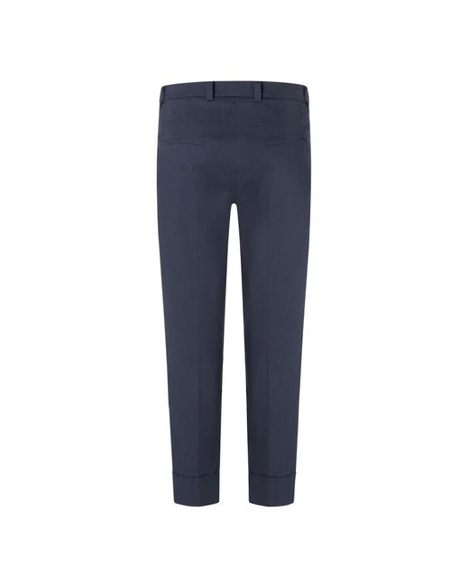 Cambio Blue Cropped Trousers