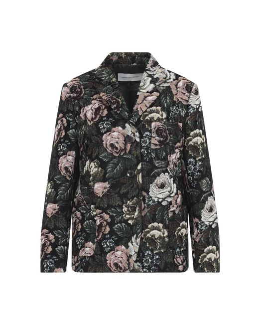 Dries Van Noten Black Blazers