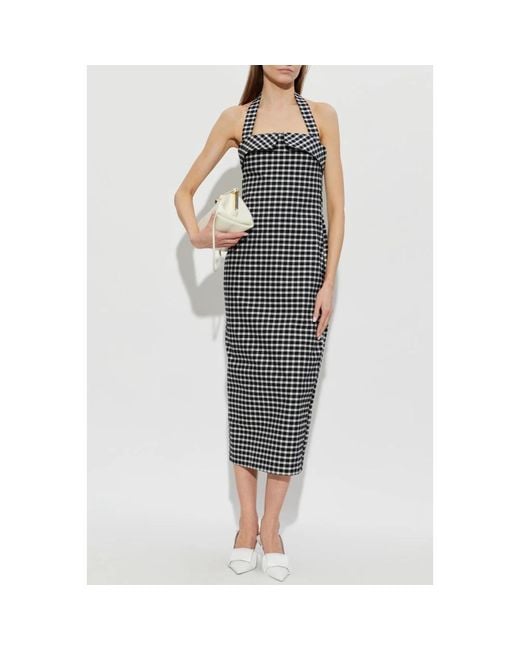 Posse Black Midi Dresses