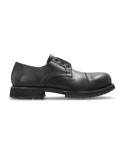 Balenciaga Black Laced Shoes for men