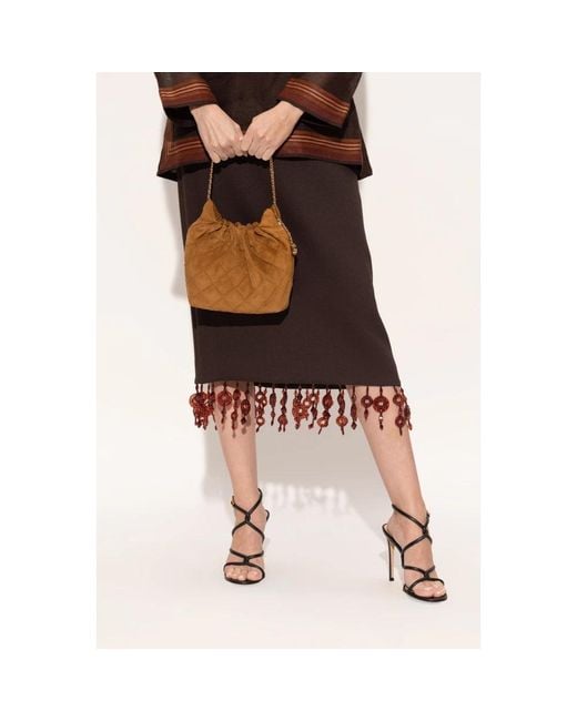 Tory Burch Brown Bucket Bags