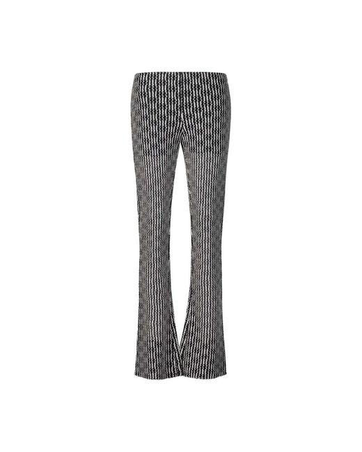 Pantaloni a gamba larga a zigzag di Rag & Bone in Gray