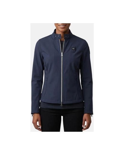 Light Jackets Blauer de color Blue