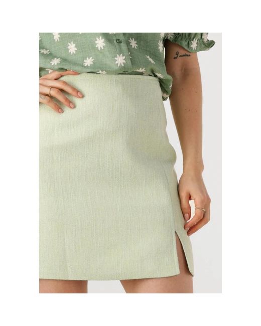 Ydence Rokken ,Groen ,Mint Mini Rok Dominique in het Green