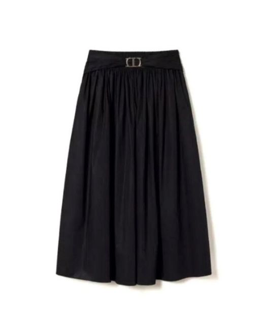 Twin Set Black Midi Skirts