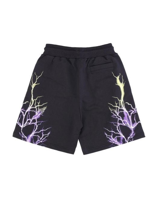 PHOBIA ARCHIVE Blue Casual Shorts for men