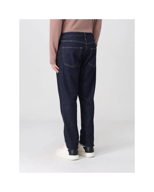 Calvin Klein Blue Straight Fit Jeans for men