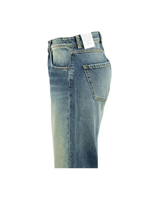 ICON DENIM Blue Wide Jeans