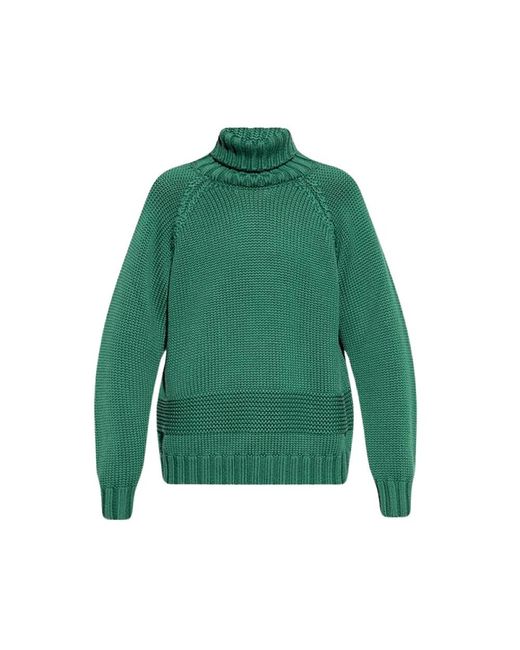 DSquared² Truien & Vesten ,Groen ,Wol Groene Coltrui in het Green voor heren
