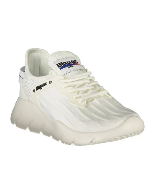 Blauer Schuhe in White für Herren