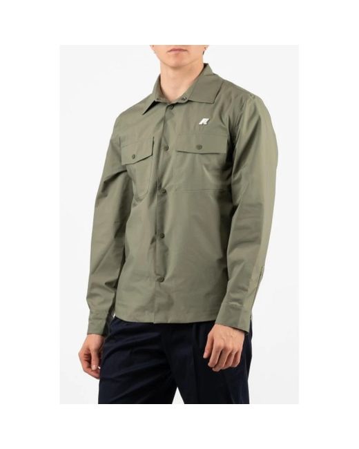 K-Way Green Light Jackets for men