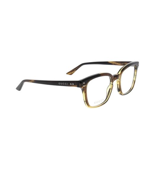 Glasses Gucci de color Brown