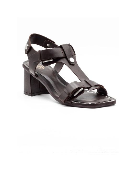 Ash Black High Heel Sandals