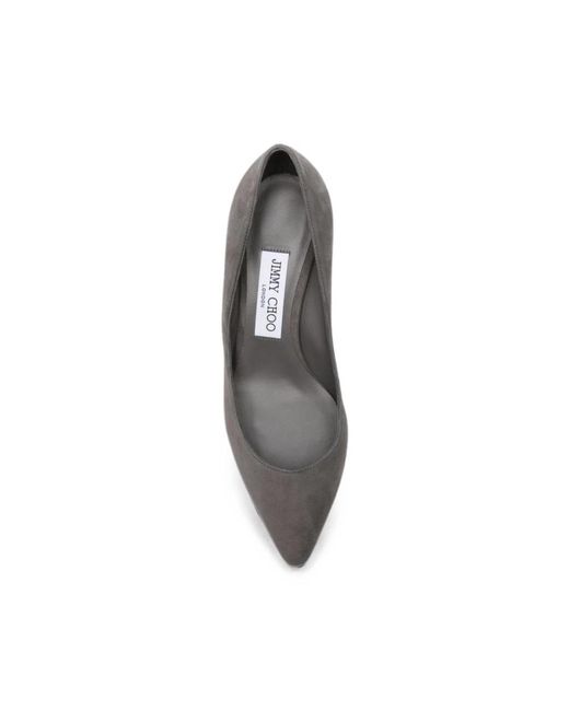 Jimmy Choo Gray Pumps