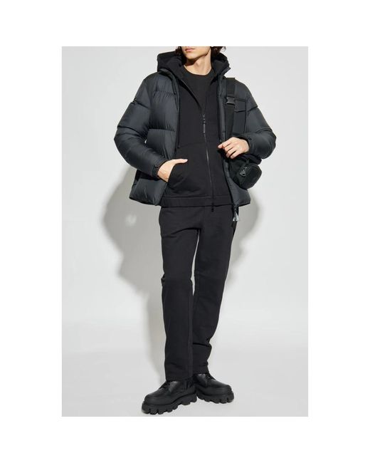 Moncler Blue Zip-Throughs for men