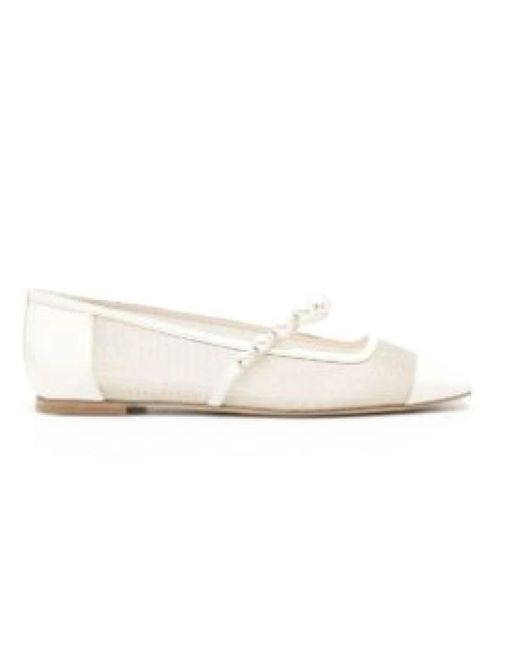 Shoes > flats > ballerinas Jimmy Choo en coloris White