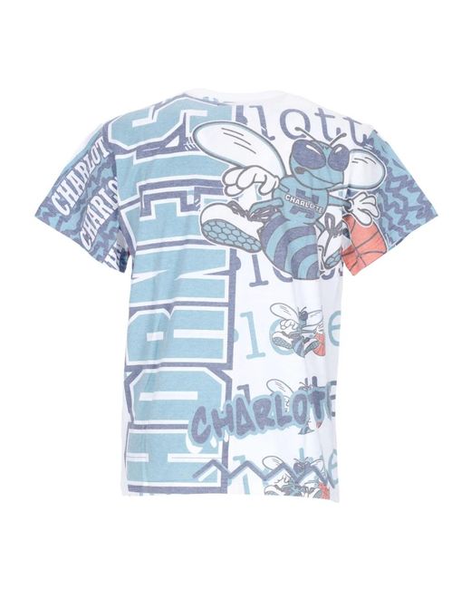 Mitchell & Ness Blue T-Shirts for men