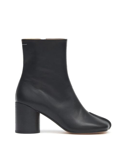 MM6 by Maison Margiela Black Heeled Boots