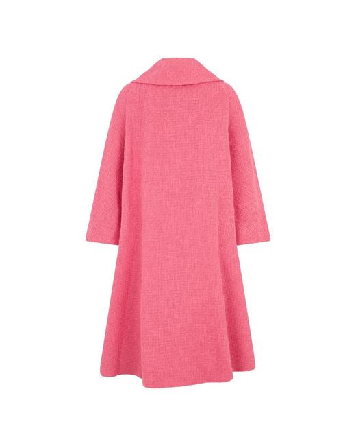 Moschino Pink Single-Breasted Coats