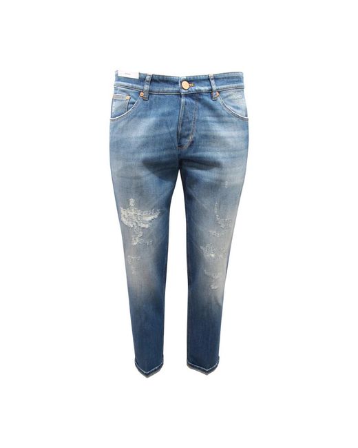 PT01 Blue Slim Fit Jeans for men