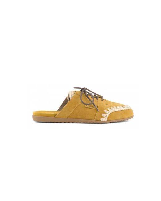 Mules di Mou in Yellow