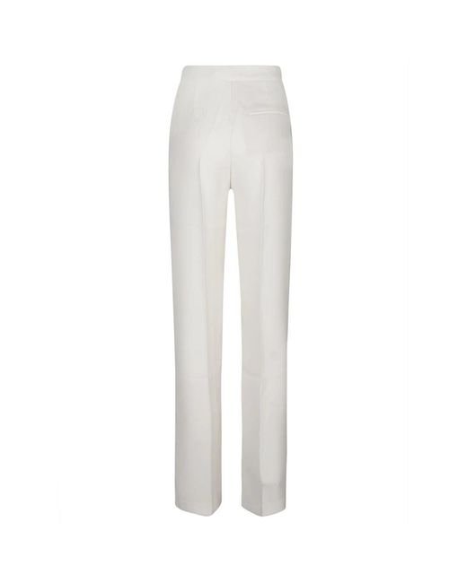 ANDAMANE White Slim-Fit Trousers