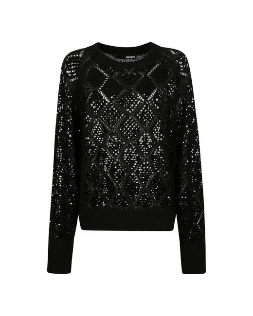 ROTATE BIRGER CHRISTENSEN Black Sweaters
