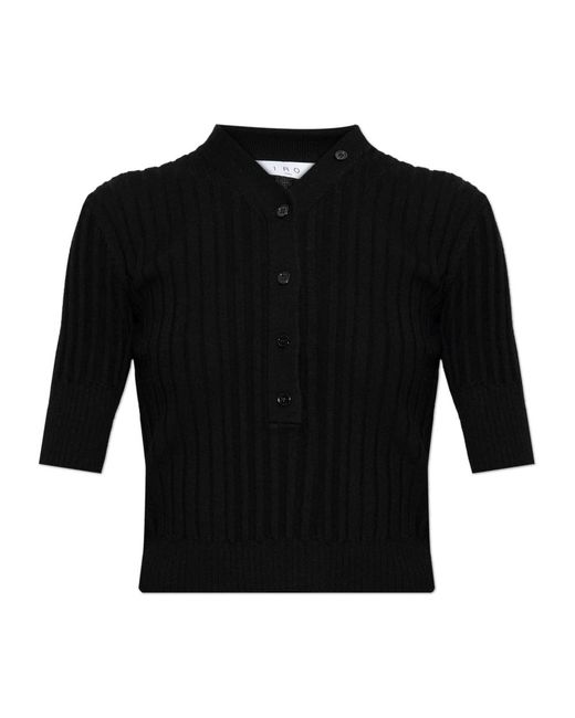 IRO Lunea Top in het Black