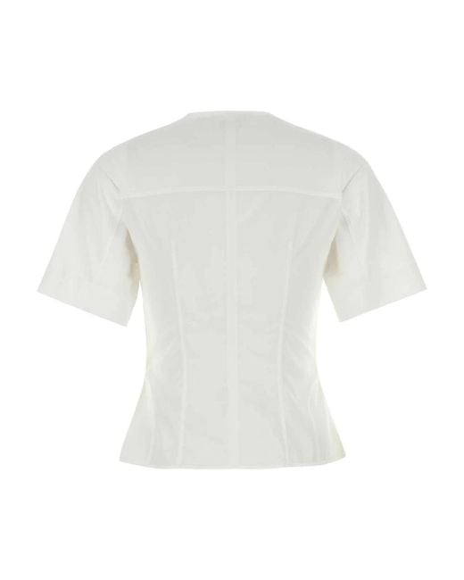 Blouses McQueen de color White