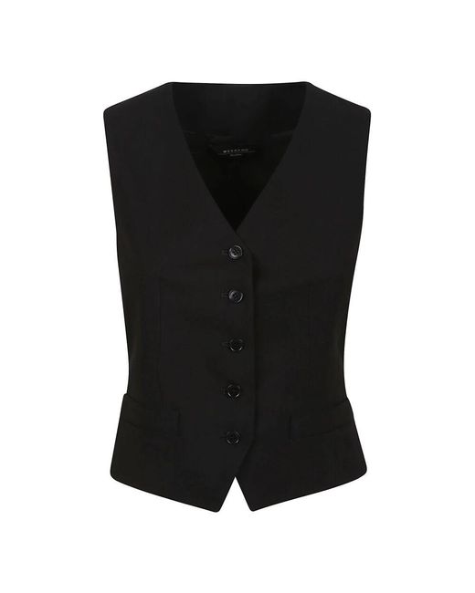 Weekend by Maxmara Black Vests