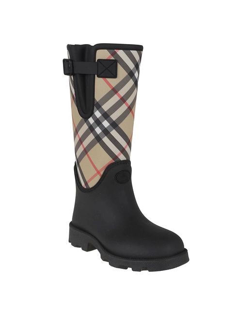 Burberry Black Wellies
