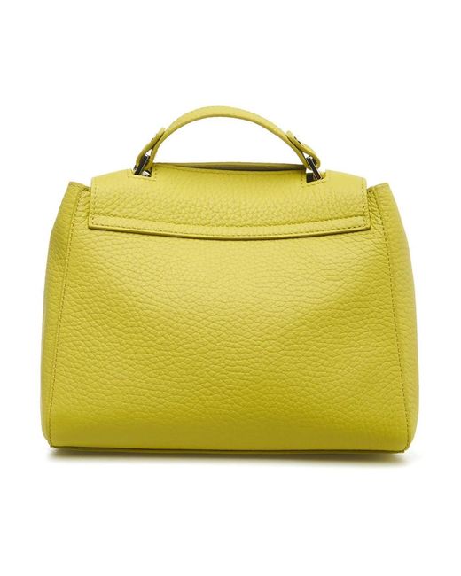 Orciani Yellow Gelbe handtasche ss24
