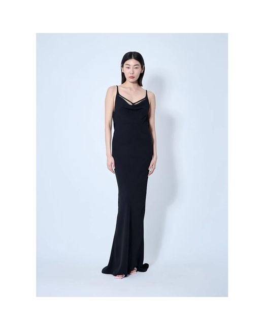 Mugler Blue Gowns