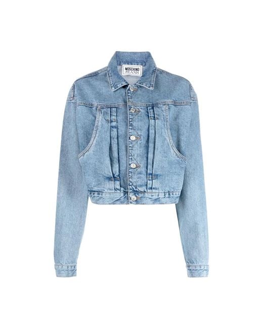 Moschino Blue Denim Jackets