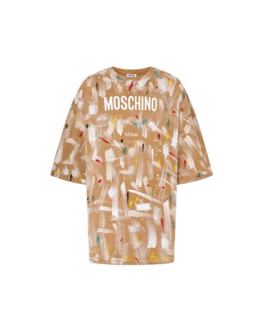Moschino Natural T-Shirts