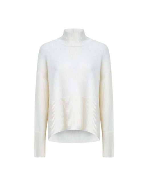 Dondup White Turtlenecks