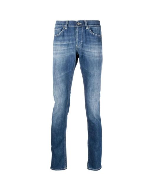 Dondup Blue Slim-Fit Jeans for men