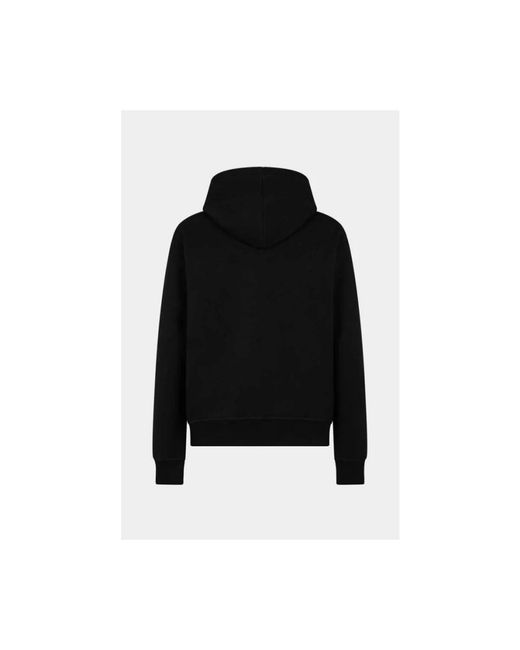 DSquared² Black Hoodies for men