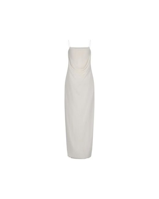 Jacquemus White Maxi Dresses