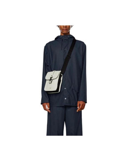 Rains Blue Rain Jackets