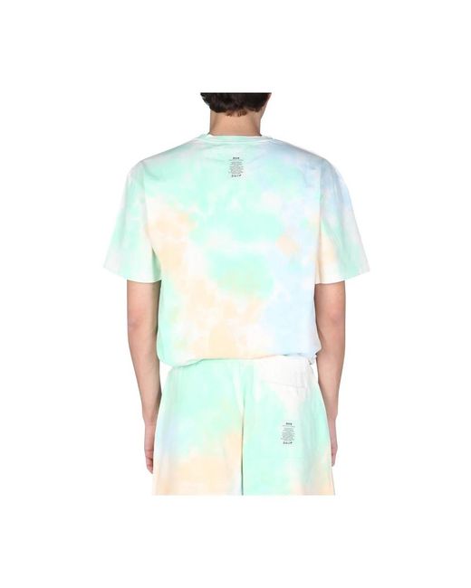 MSGM Green T-Shirts for men