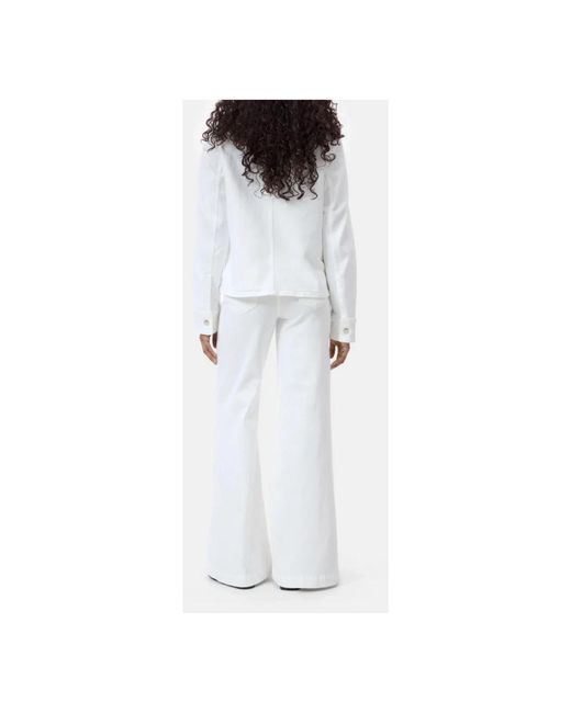 Closed Denim Jas in het White