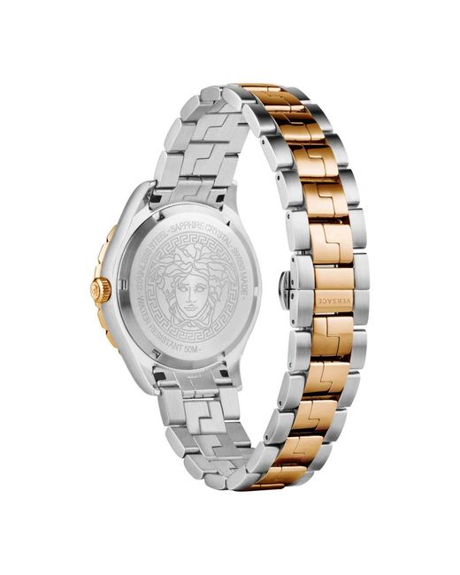 Versace Analoguhr Für Herren in Metallic für Herren