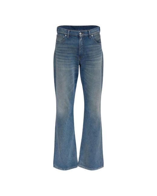 MM6 by Maison Martin Margiela Hellblaue Faded Wash Jeans in Blue für Herren