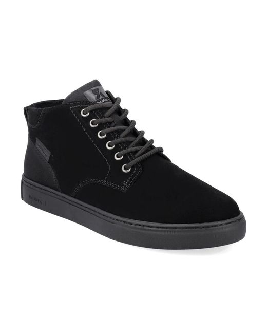 Lace-Up Boots di Rieker in Black da Uomo