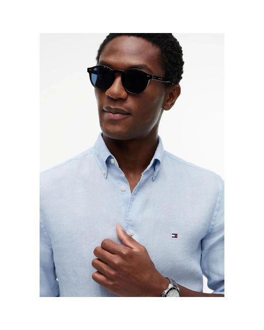 Tommy Hilfiger Blue Casual Shirts for men