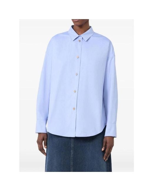 Max Mara Blue Shirts