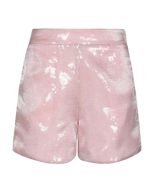 FEDERICA TOSI Pink Short Shorts