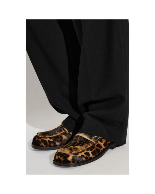 AMI Brown Leder-Loafer